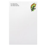 Alien And Laser Gun stationery