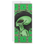 Alien and Planet rack cards