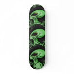 Alien and Planet Skate Board Deck