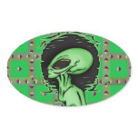 Alien and Planet Stickers