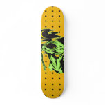 Alien and the Moon Custom Skateboard