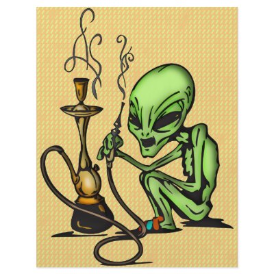 Alien and Water Pipe Flyer by sagart1952