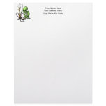 Alien and Water Pipe Letterhead