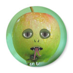 Alien Apple Magnet