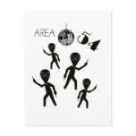 Alien Area 54 Postcard