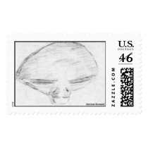 Alien Artifact postage by unixarcade Alien Artifact postage