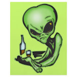Alien At The Local Bar Flyer