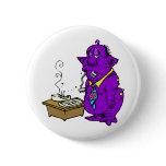 Alien ate my computer pinback buttons