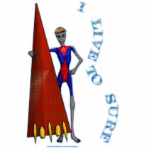 Alien-Ation "I Live To Surf" Photo Sculpture photo sculptures by aazari Alien-Ation "I Live To Surf" Photo Sculpture photo sculptures