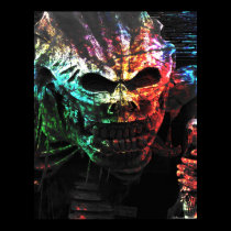 Alien Attacks 1 TieDye - Fine Art Print posters