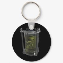 Alien Baby Keychain by MDKgraphics Alien Baby Keychain