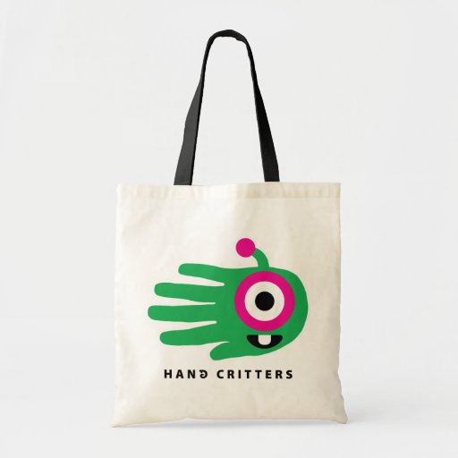 Alien Baby Tooth Canvas Bags
