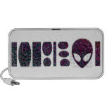 aLiEn Barcode! Doodle Mini Speakers