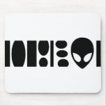 aLiEn BARCODE! Mouse Mats