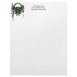 Alien Battle Letterhead Design