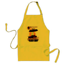 Alien BB-Q Apron by MDKgraphics Alien BB-Q Apron