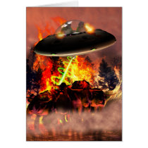 Alien BB-Q Card by MDKgraphics Alien BB-Q Card