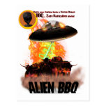 Alien BB-Q  Postcard