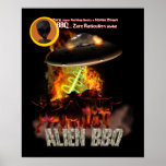 Alien BB-Q Poster