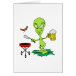 Alien BBQ Cards