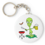 Alien BBQ Keychains