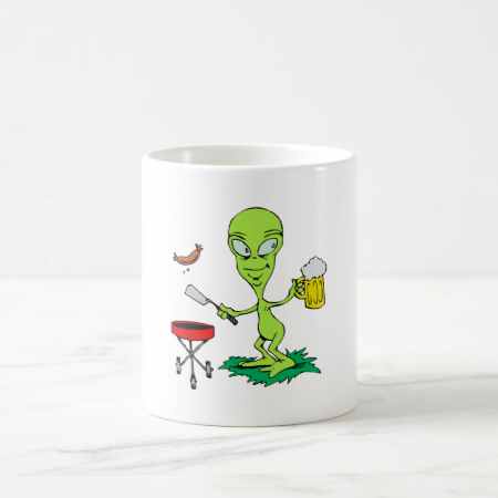 Alien BBQ Mugs Alien BBQ Mugs