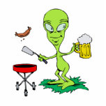 Alien BBQ Cut Outs