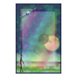 Alien Beaches: Collage 2 Custom Stationery