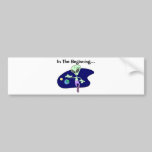 Alien Beginning bumper stickers