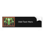 Alien Behind Bars Bumper Sticker