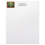 Alien Behind Bars Letterhead Template
