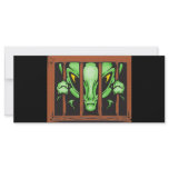 Alien Behind Bars Rack Card Template