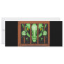 Alien Behind Bars Rack Card Template