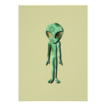 Alien Being Invitation