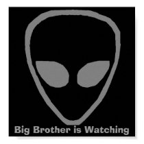 alien, Big Brother is Watching posters