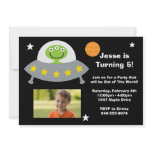 Alien Birthday Party Invitation