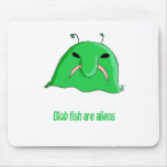 Alien blob mousepad