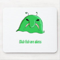 Alien blob mousepad