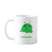 Alien blob coffee mug