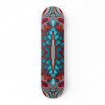 Alien Blue Scale Skateboard