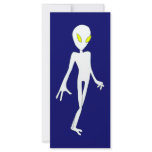Alien Bookmark Custom Rack Card