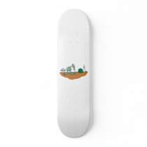 Alien Bowling Lover Skate Boards