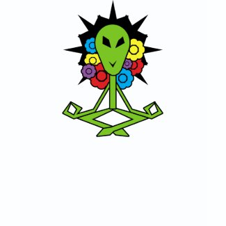 Alien Buddha T-Shirt shirt