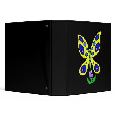 Alien Butterfly Binder by alien_nation