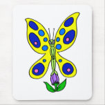 Alien Butterfly Mousepads