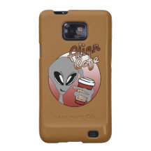 Alien Cafe Case Galaxy SII Cover