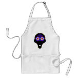 alien candy skull aprons