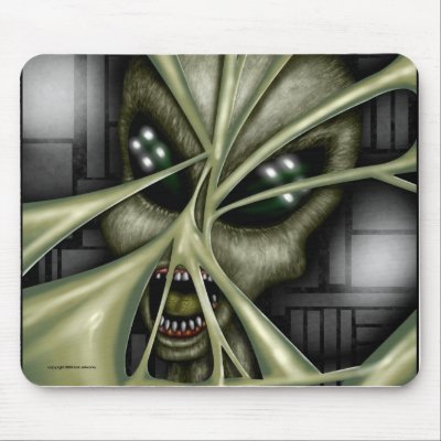 Alien Captive Mouse Mat by LinkArtworks