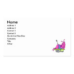 Alien Car Model Business Card Template