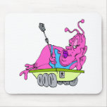 Alien Car Model Mouse Pads